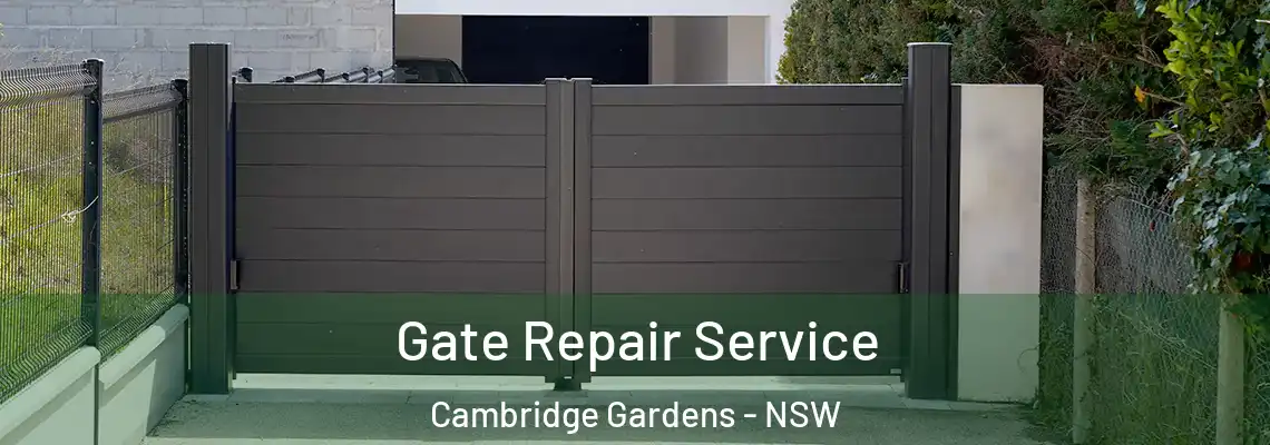 Gate Repair Service Cambridge Gardens - NSW
