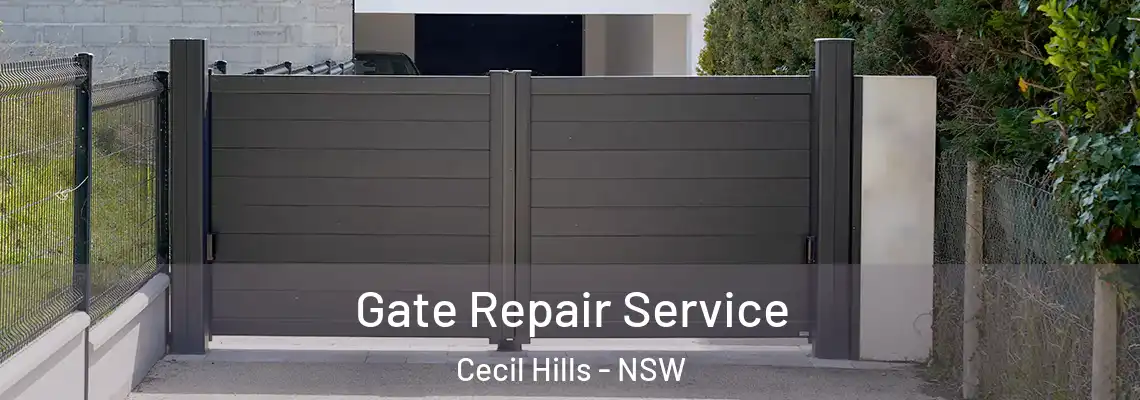 Gate Repair Service Cecil Hills - NSW