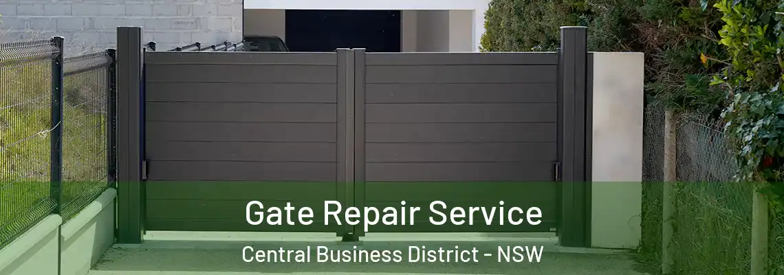 Gate Repair Service Central Business District - NSW