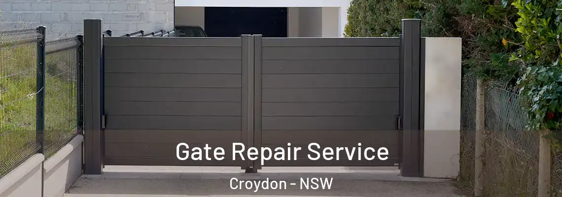 Gate Repair Service Croydon - NSW