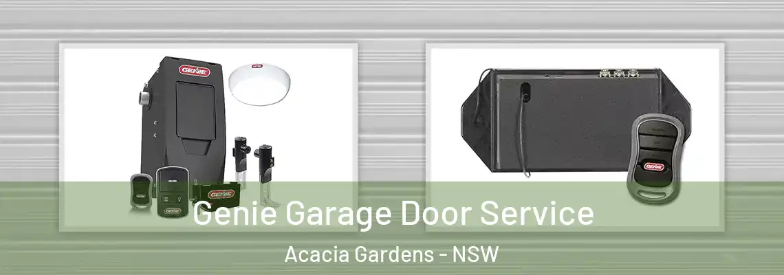 Genie Garage Door Service Acacia Gardens - NSW
