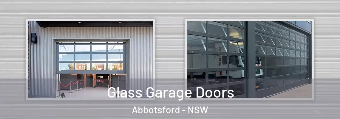 Glass Garage Doors Abbotsford - NSW