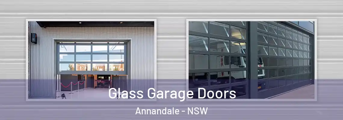 Glass Garage Doors Annandale - NSW