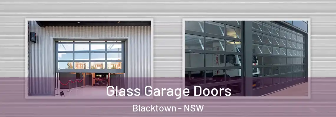 Glass Garage Doors Blacktown - NSW