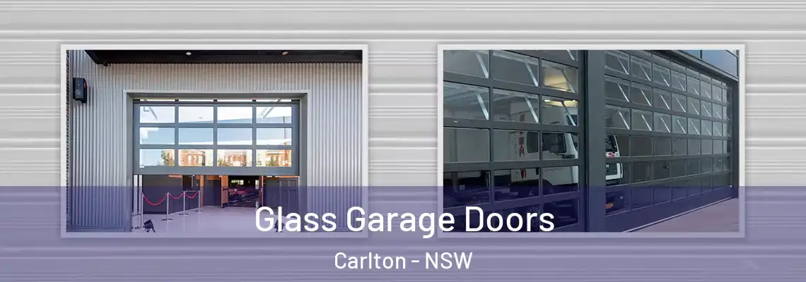  Glass Garage Doors Carlton - NSW
