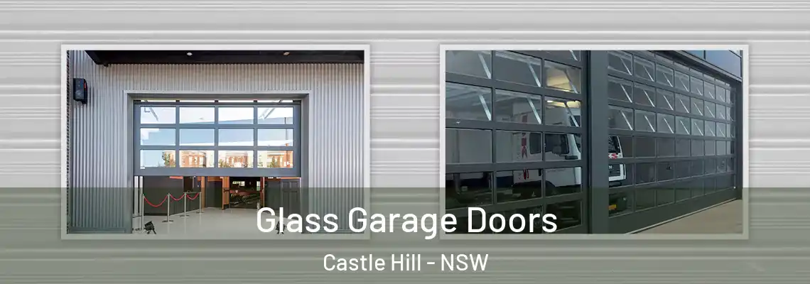 Glass Garage Doors Castle Hill - NSW