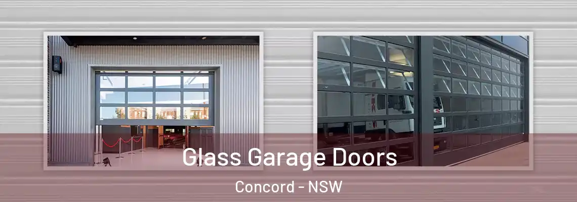 Glass Garage Doors Concord - NSW