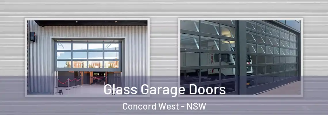 Glass Garage Doors Concord West - NSW