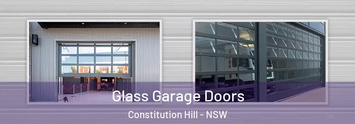 Glass Garage Doors Constitution Hill - NSW