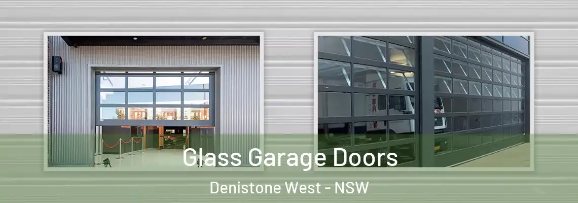  Glass Garage Doors Denistone West - NSW