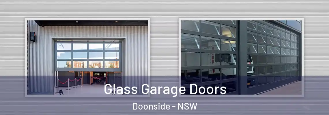 Glass Garage Doors Doonside - NSW