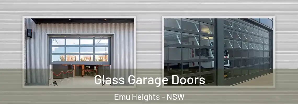  Glass Garage Doors Emu Heights - NSW