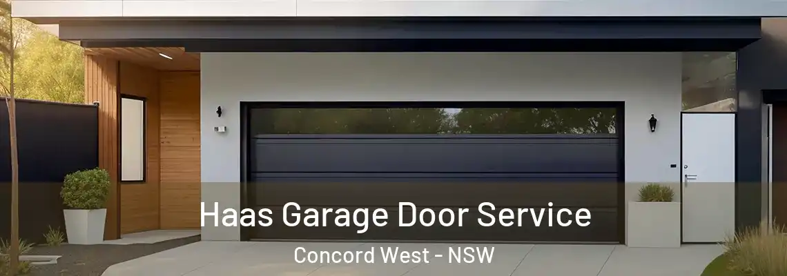 Haas Garage Door Service Concord West - NSW