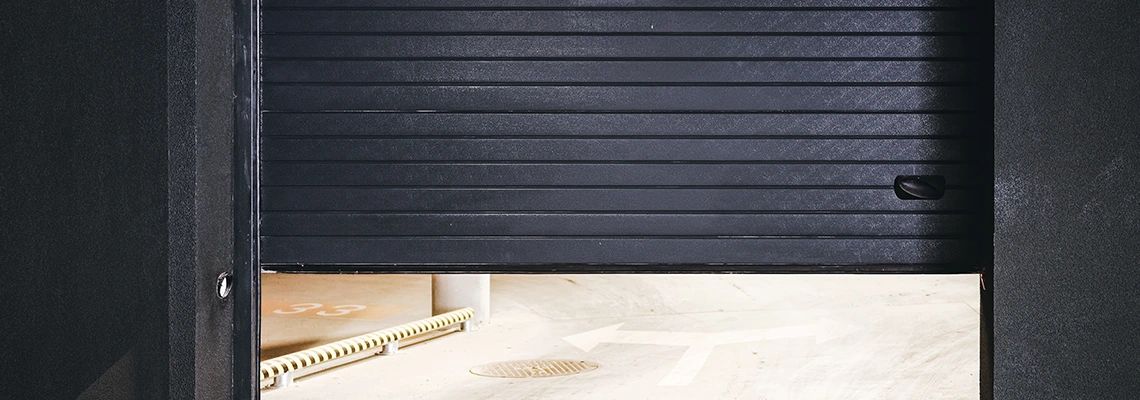 Residential Black Garage Door Installation in Sydney, NSW