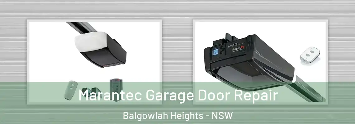 Marantec Garage Door Repair Balgowlah Heights - NSW