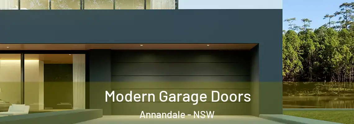  Modern Garage Doors Annandale - NSW