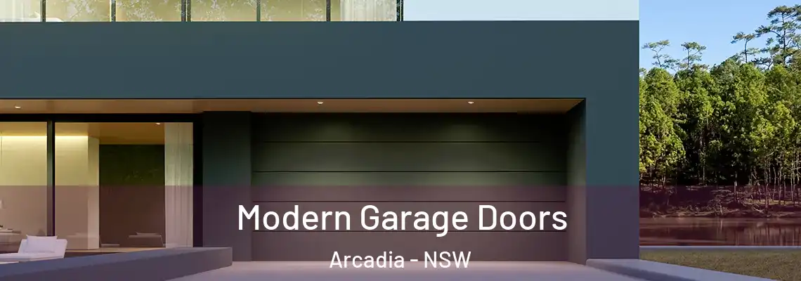 Modern Garage Doors Arcadia - NSW