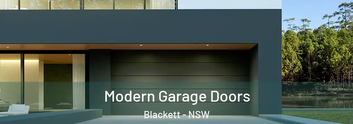  Modern Garage Doors Blackett - NSW