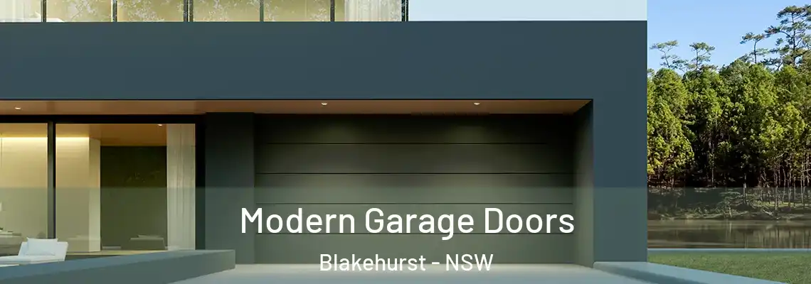 Modern Garage Doors Blakehurst - NSW