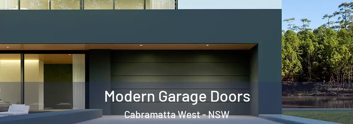 Modern Garage Doors Cabramatta West - NSW