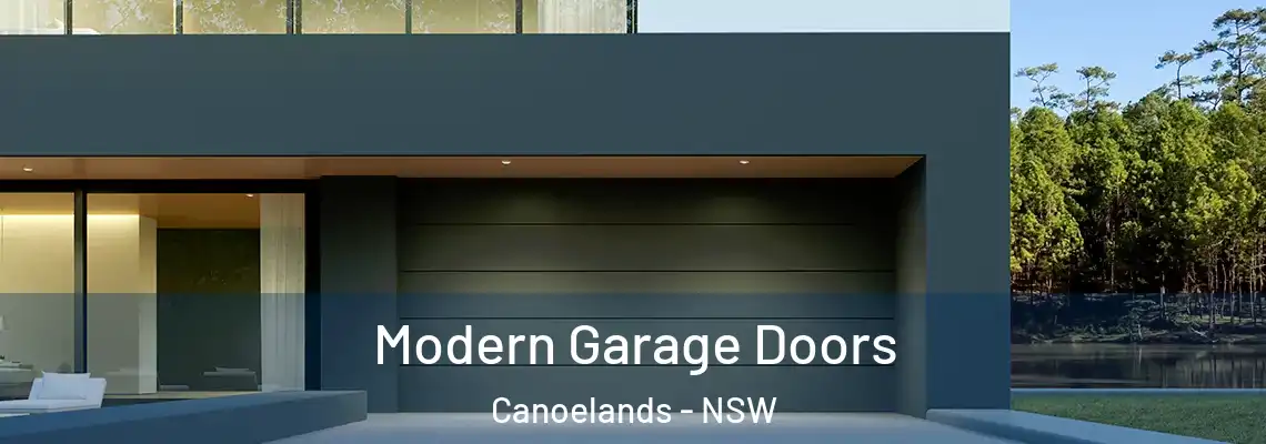 Modern Garage Doors Canoelands - NSW