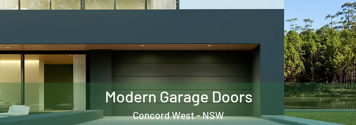 Modern Garage Doors Concord West - NSW