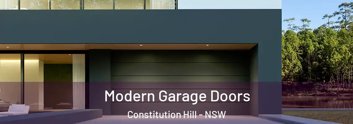  Modern Garage Doors Constitution Hill - NSW
