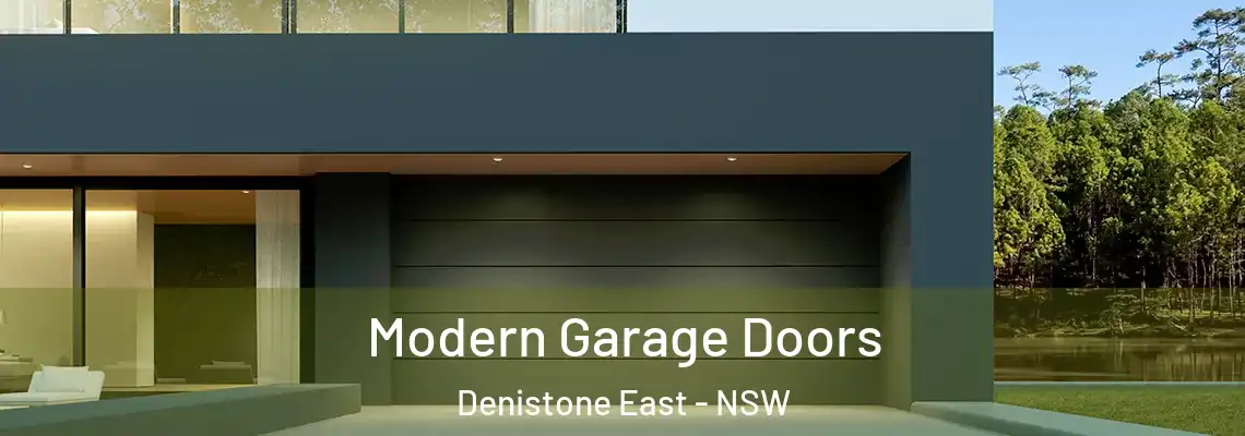 Modern Garage Doors Denistone East - NSW