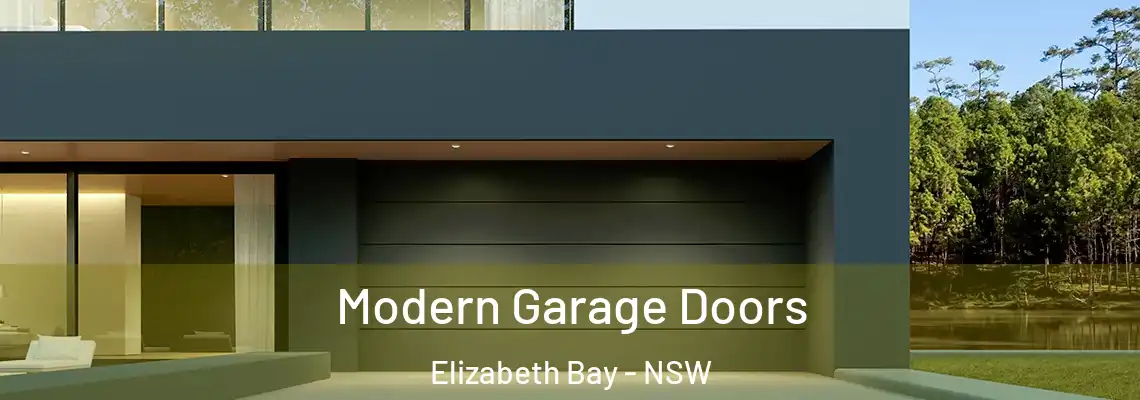 Modern Garage Doors Elizabeth Bay - NSW