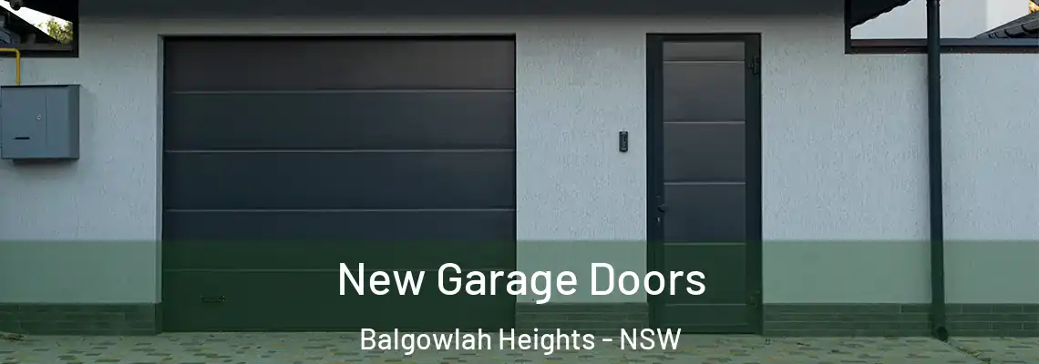  New Garage Doors Balgowlah Heights - NSW