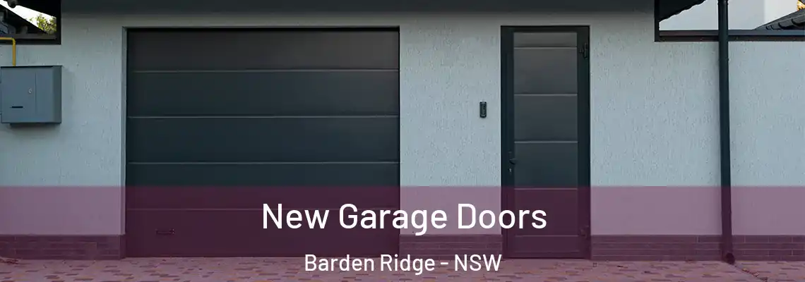  New Garage Doors Barden Ridge - NSW