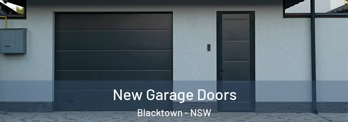 New Garage Doors Blacktown - NSW