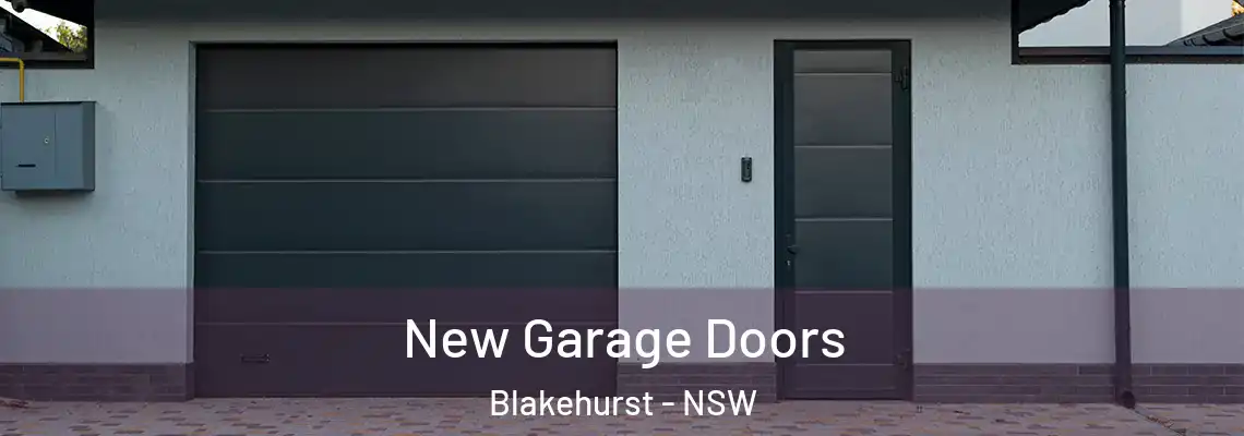 New Garage Doors Blakehurst - NSW