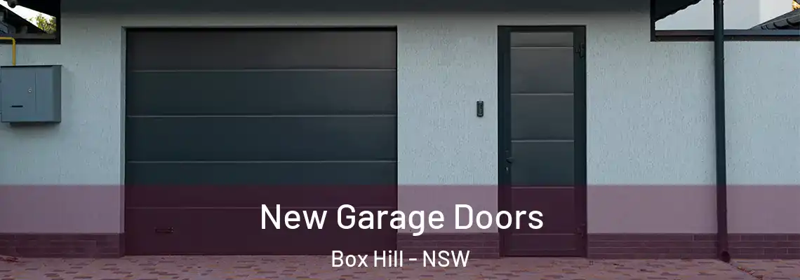 New Garage Doors Box Hill - NSW