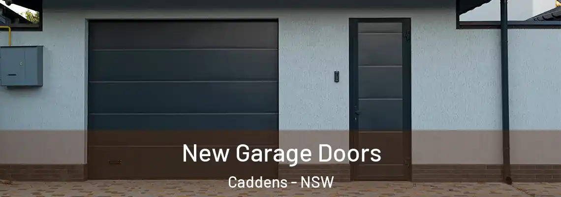 New Garage Doors Caddens - NSW
