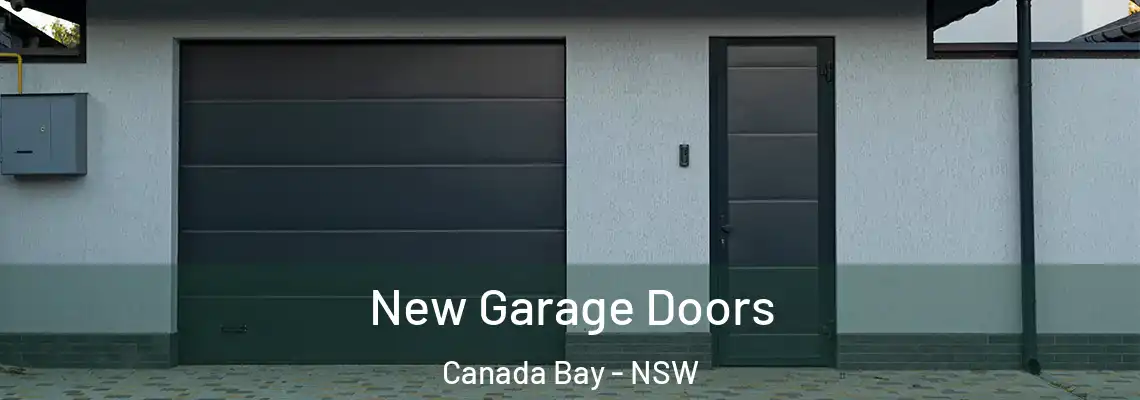 New Garage Doors Canada Bay - NSW