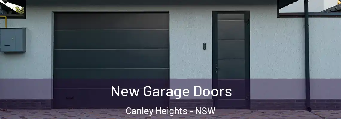  New Garage Doors Canley Heights - NSW