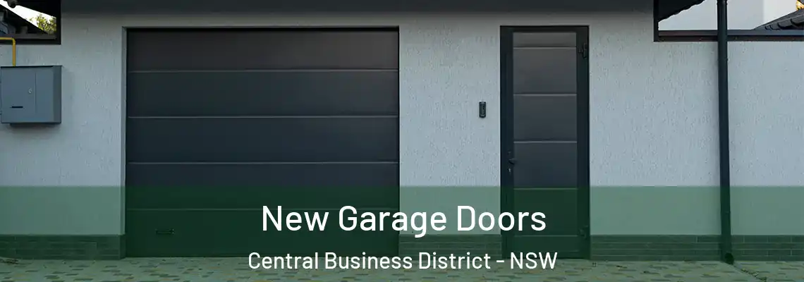 New Garage Doors Central Business District - NSW
