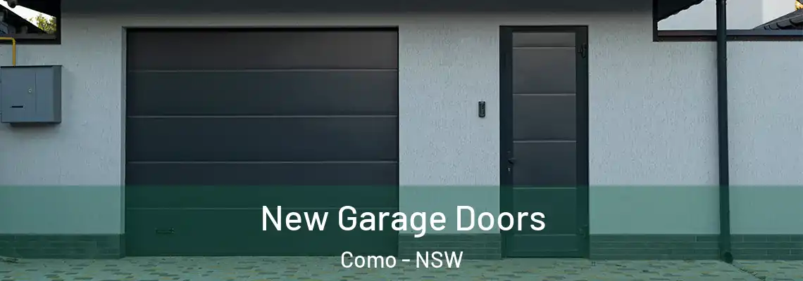 New Garage Doors Como - NSW