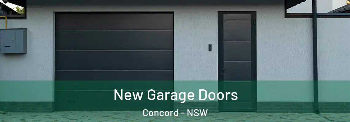 New Garage Doors Concord - NSW