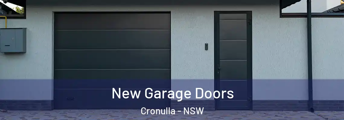 New Garage Doors Cronulla - NSW