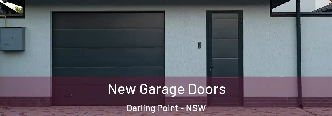 New Garage Doors Darling Point - NSW