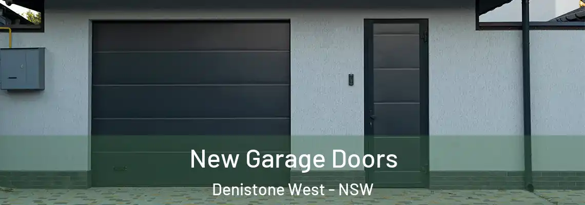 New Garage Doors Denistone West - NSW
