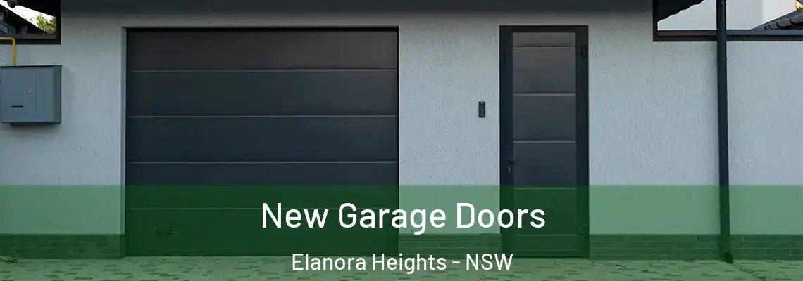 New Garage Doors Elanora Heights - NSW