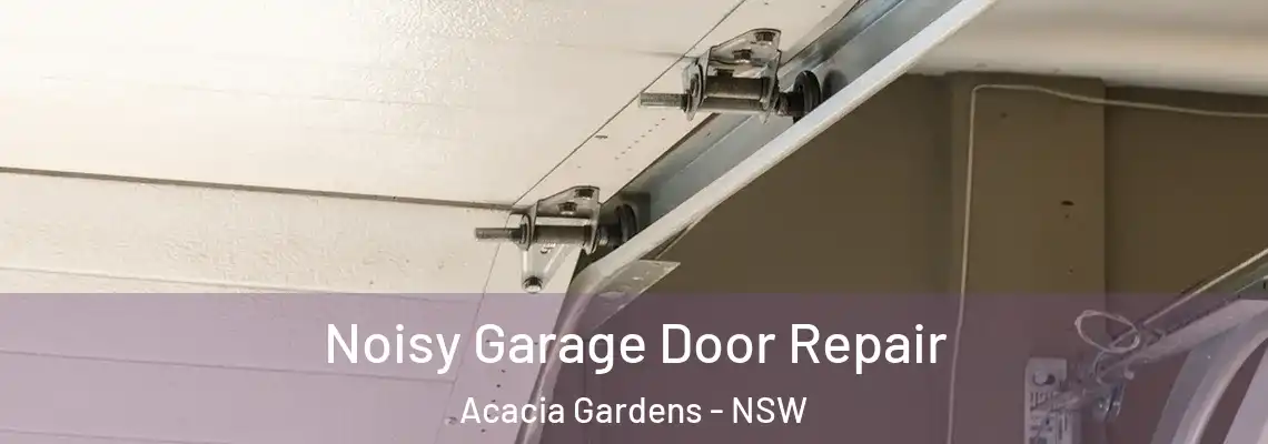 Noisy Garage Door Repair Acacia Gardens - NSW