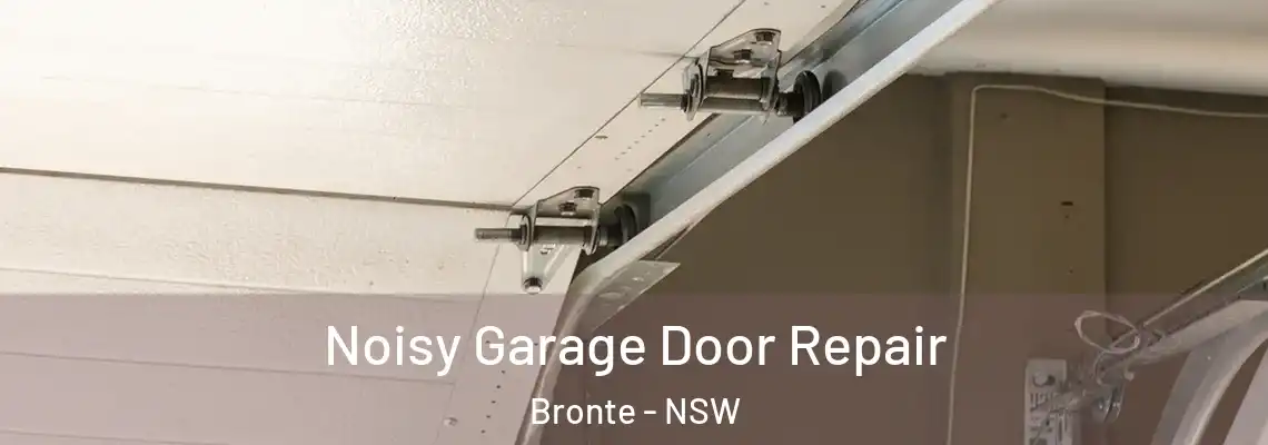 Noisy Garage Door Repair Bronte - NSW