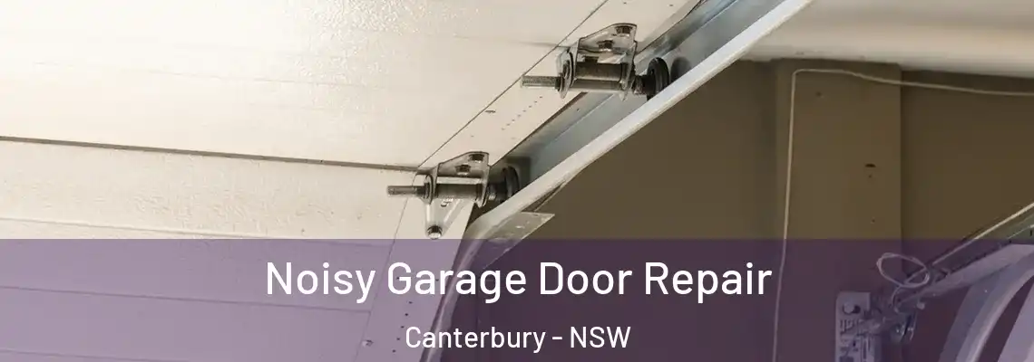 Noisy Garage Door Repair Canterbury - NSW