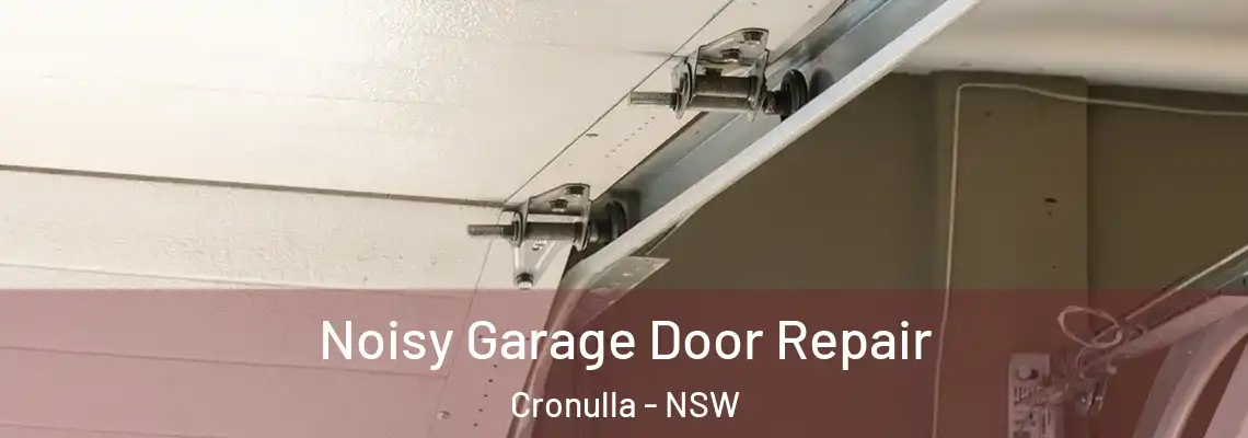 Noisy Garage Door Repair Cronulla - NSW