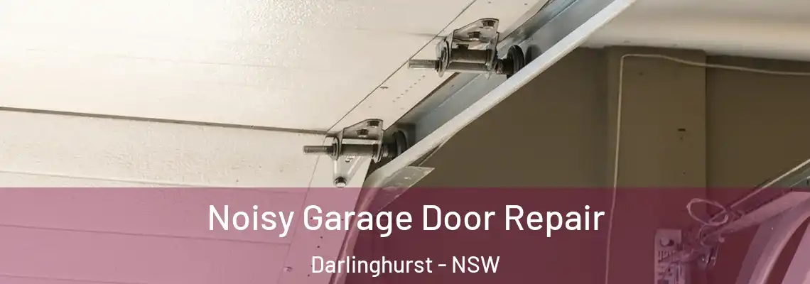 Noisy Garage Door Repair Darlinghurst - NSW