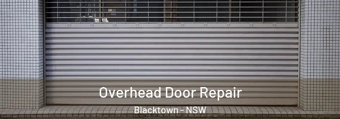 Overhead Door Repair Blacktown - NSW